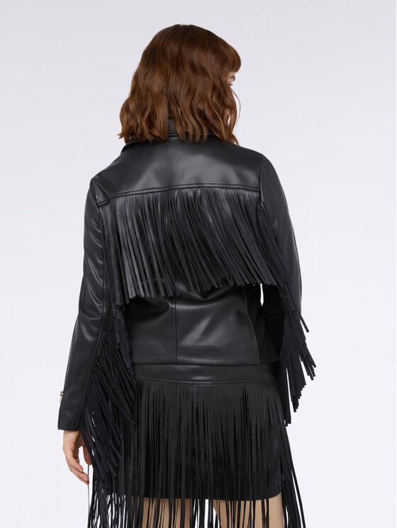 Fiorella Rubino Fiorella Rubino Giacca di transizione R321T001293N033 Nero Boxy Fit