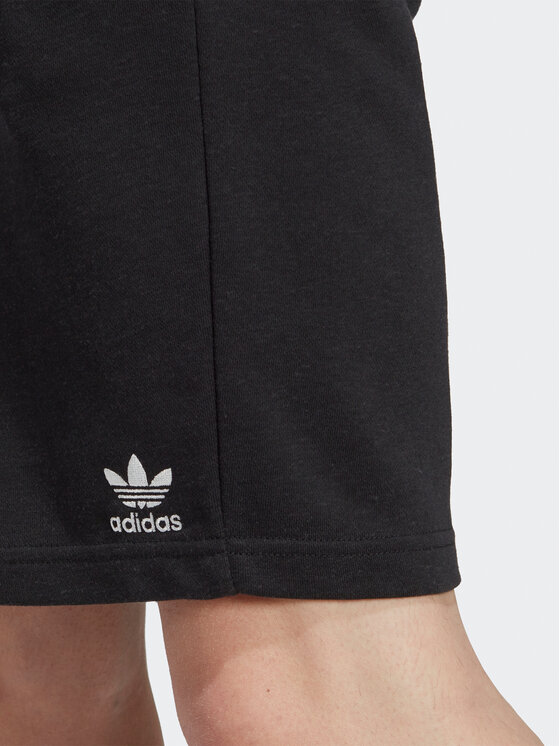 adidas adidas Szorty sportowe Essentials+ Made With Hemp Shorts HR8617 Czarny Regular Fit