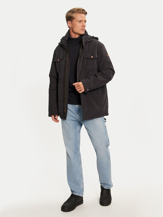 Wrangler Wrangler Kurtka zimowa 112357266 Czarny Regular Fit