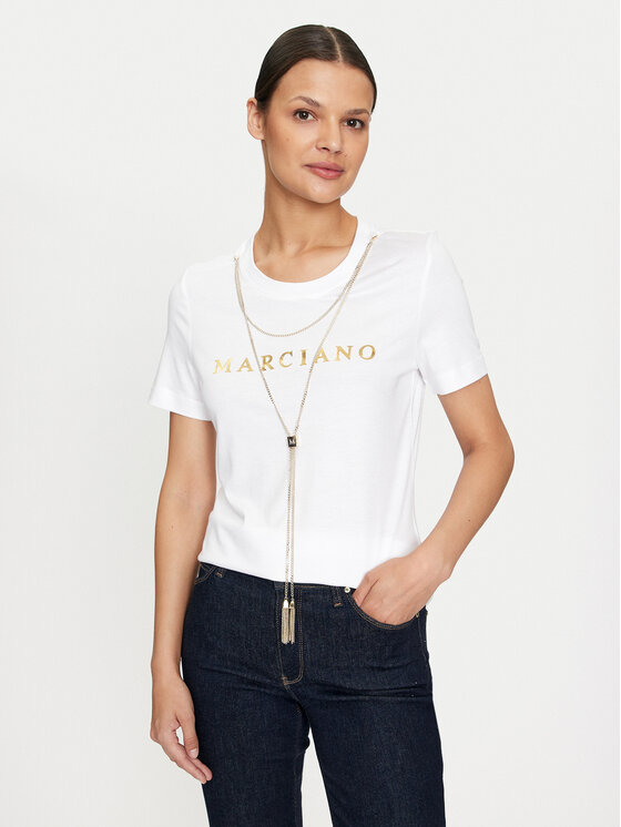 Marciano Guess Marciano Guess Póló Olivia 4YGI16 6138A Fehér Regular Fit