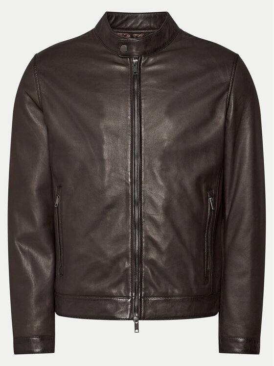 Serge Pariente Serge Pariente Lederjacke Joseph Braun Regular Fit