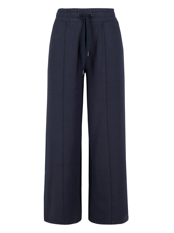 Volcano Volcano Spodnie dresowe N-ERLA Granatowy Comfort Fit