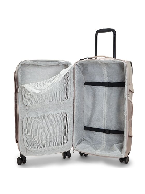Kipling Kipling Walizka średnia 273548 Różowe złocenie