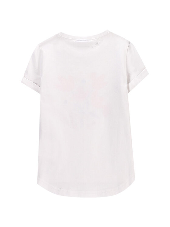 Coccodrillo Coccodrillo Tricou WC5143201FGK Alb Regular Fit