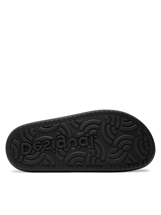 Desigual Desigual Klapki 24SSSP03 Czarny