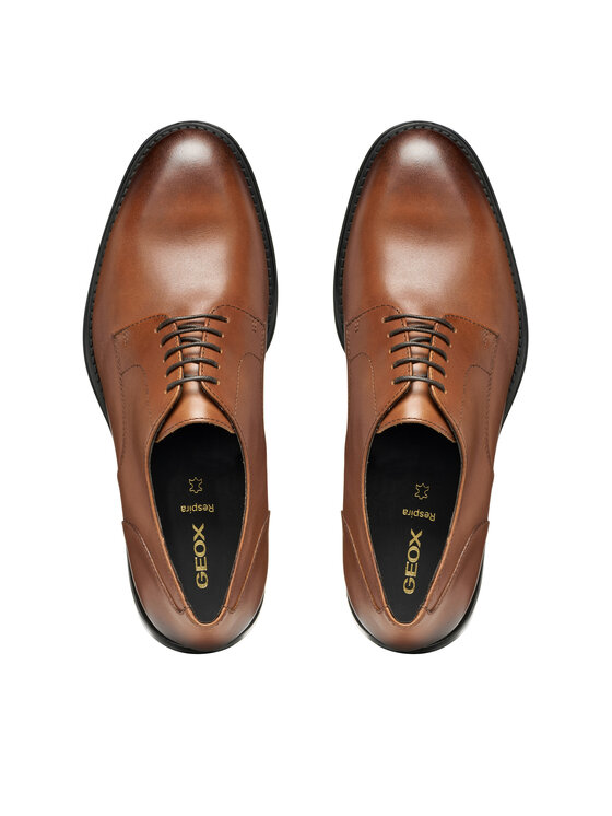 Geox Geox Κλειστά παπούτσια U Barberigo U56MBC 00043 C6610 Καφέ