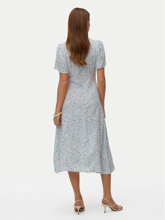 Vero Moda Vero Moda Igapäevane kleit Alba 10330301 Valge Regular Fit