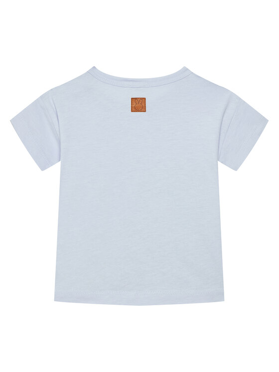 United Colors Of Benetton United Colors Of Benetton T-shirt 3I1XA105R Svijetloplava Boxy Fit