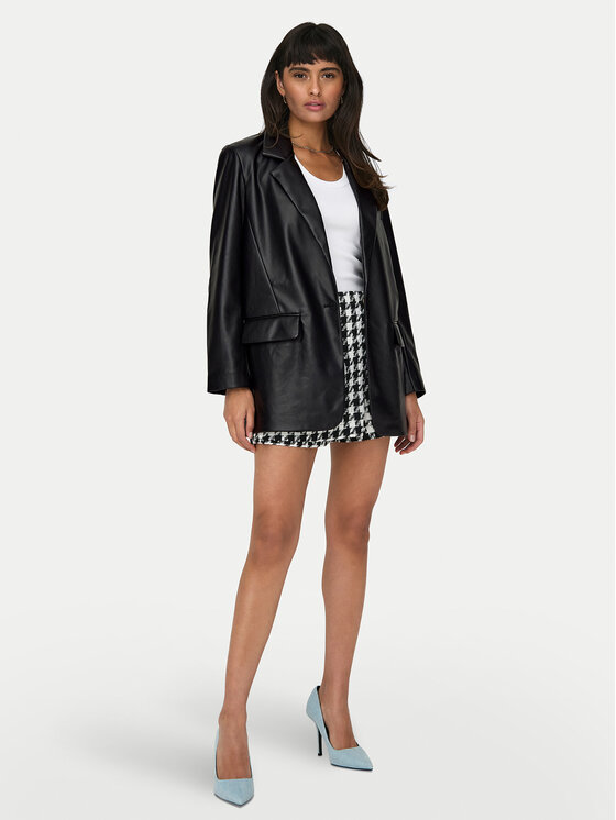 ONLY ONLY Піджак Lana 15266893 Чорний Oversize