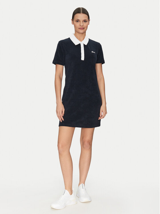 Guess Guess Φόρεμα καθημερινό V5GK01 KCQV1 Σκούρο μπλε Regular Fit