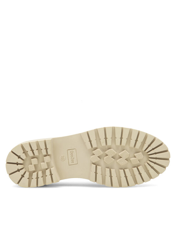 DeeZee DeeZee Loafersy Chiara WS5195-42 Beżowy