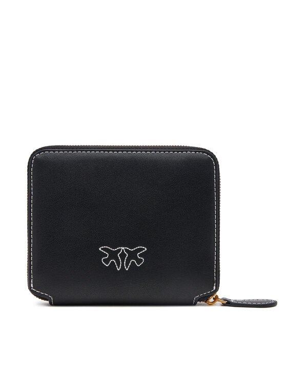 PINKO PINKO Velika ženska denarnica Taylor Zip Around PE 25 PCPL 100249 A2AN Črna