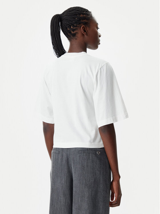 PINKO PINKO T-Shirt 104604 A2F8 Z05 Λευκό Regular Fit