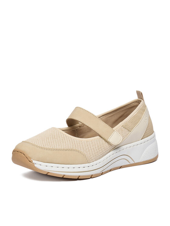 Rieker Rieker Ballerine N6554-60 Beige