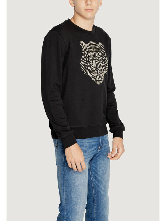 Antony Morato Antony Morato Felpa SUSTAINABLE COTTON Nero To Fit