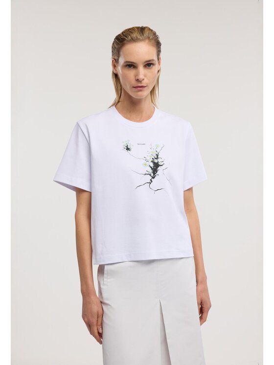 Trussardi Trussardi T-Shirt G0496000353N001 Biały Regular Fit