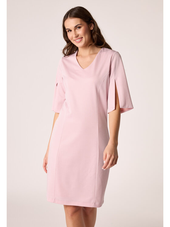 QUIOSQUE QUIOSQUE Každodenné šaty QUIOSQUE 4SN007540 Ružová Regular Fit
