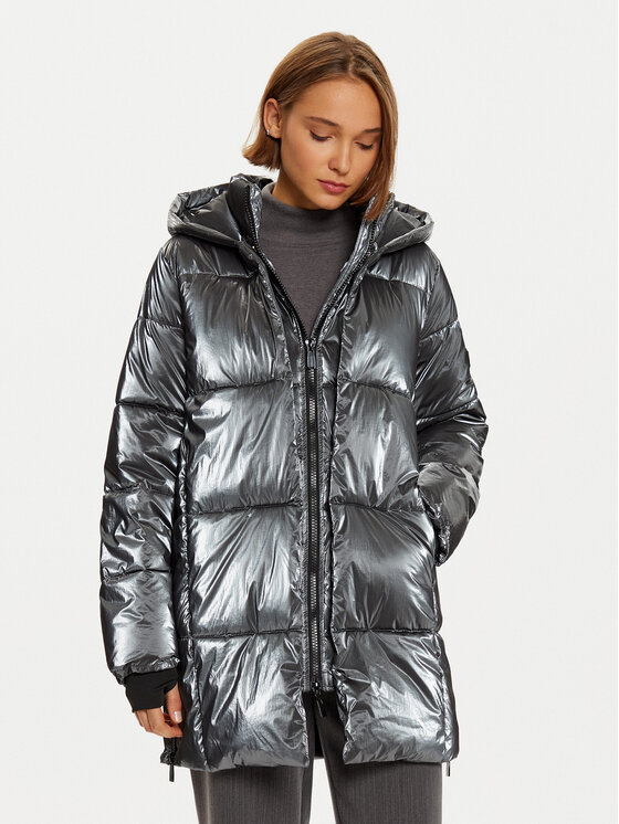 LOLA CASADEMUNT LOLA CASADEMUNT Zimní bunda LF2401024 Šedá Regular Fit