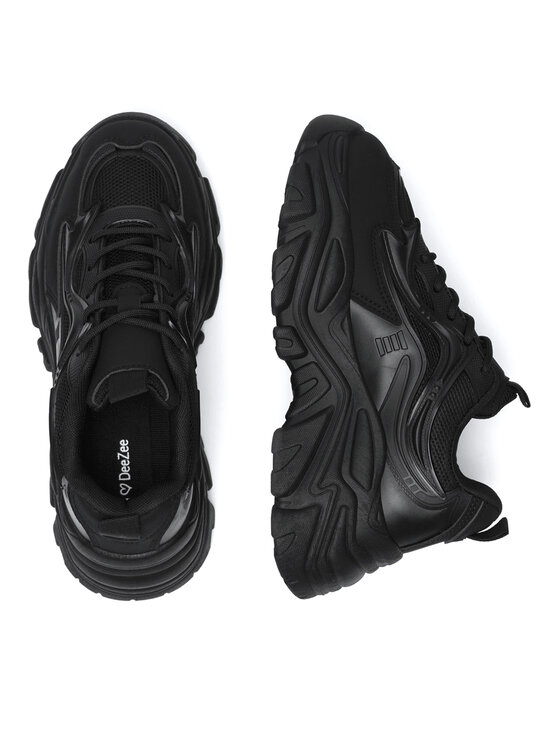 DeeZee DeeZee Sneakersy WSS21557-02 Čierna