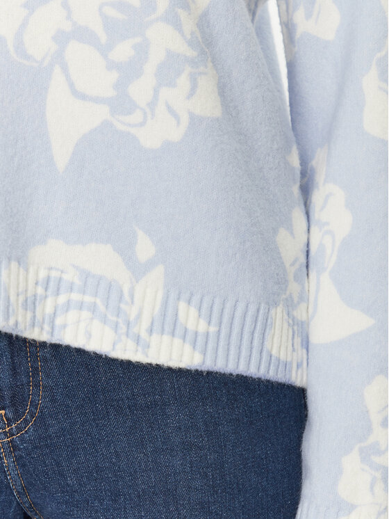 Morgan Morgan Sweater 251-MPETAL Kék Regular Fit