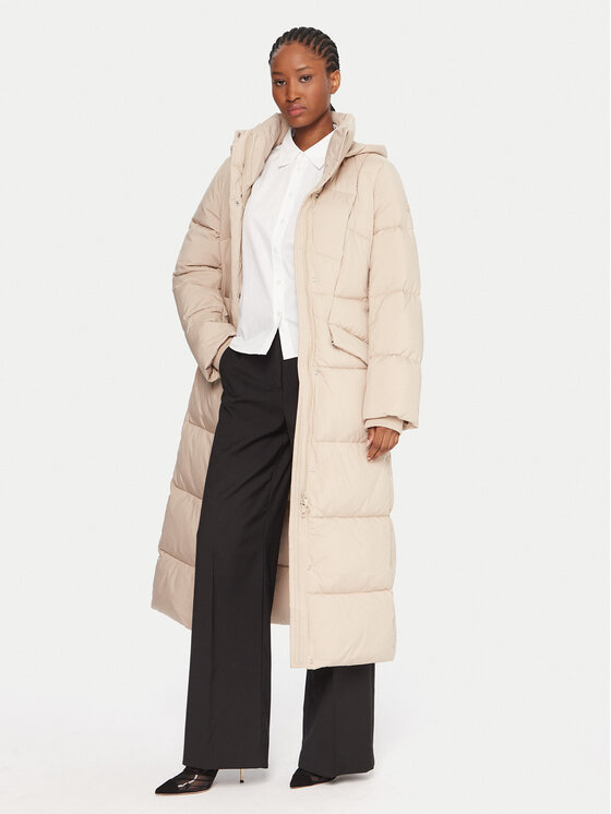 BOSS BOSS Zimné bundy Pamaxi4 50546844 Béžová Regular Fit