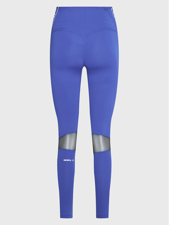 NEBBIA NEBBIA Leggings 44306 Blau Slim Fit
