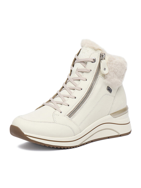 Remonte Remonte Schnürschuhe CEO-D0T77-80 Écru