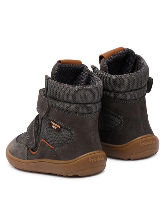 Froddo Froddo Kozačky Barefoot Tex Winter Tl G3160247-5T S Šedá