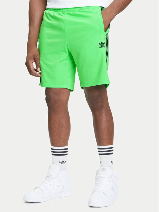 adidas adidas Sportovní kraťasy adicolor Firebird JY1340 Zelená Regular Fit