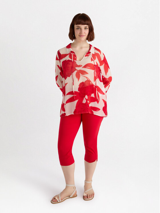 Fiorella Rubino Fiorella Rubino Blusa 2846T102367N0R6 Rosso Over Fit