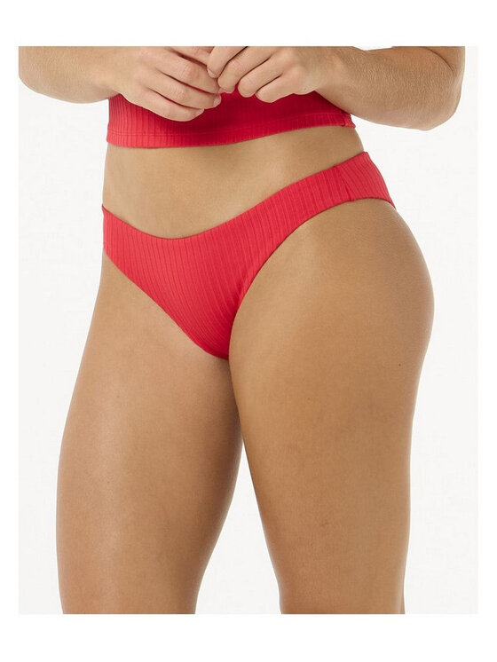 Rip Curl Rip Curl Dół od bikini Premium Surf Cheeky Pant Czerwony