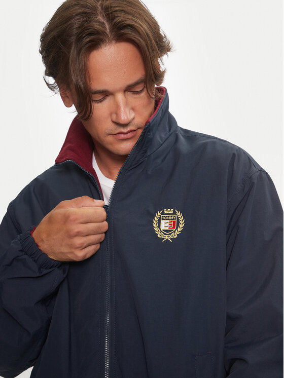 Tommy Jeans Tommy Jeans Átmeneti kabát DM0DM19643 Sötétkék Regular Fit