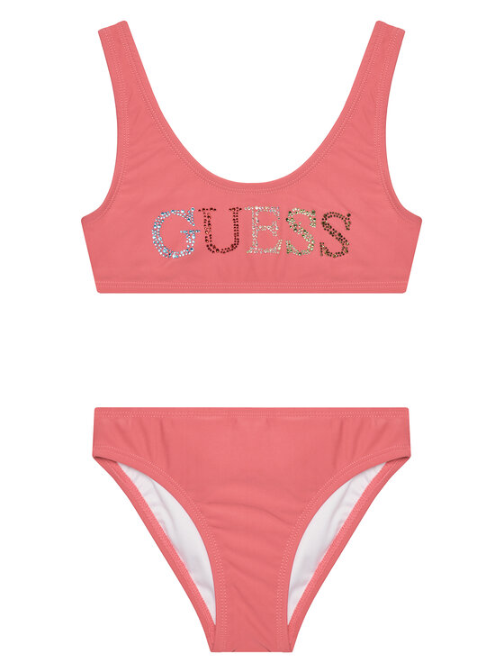 Gyerek Női fürdőruha Guess, Méret: 10Y, Rózsaszín, J5GZ00 KCA60