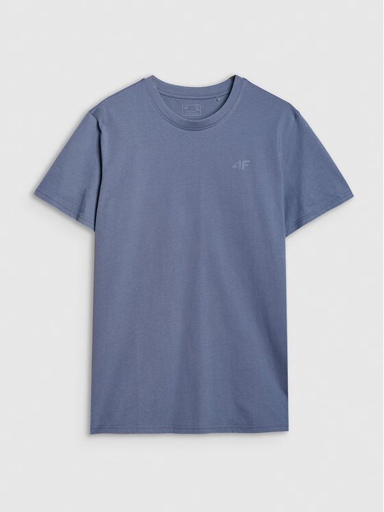 4F 4F T-Shirt 4FWMM00TTSHM2256-32S Granatowy Regular Fit