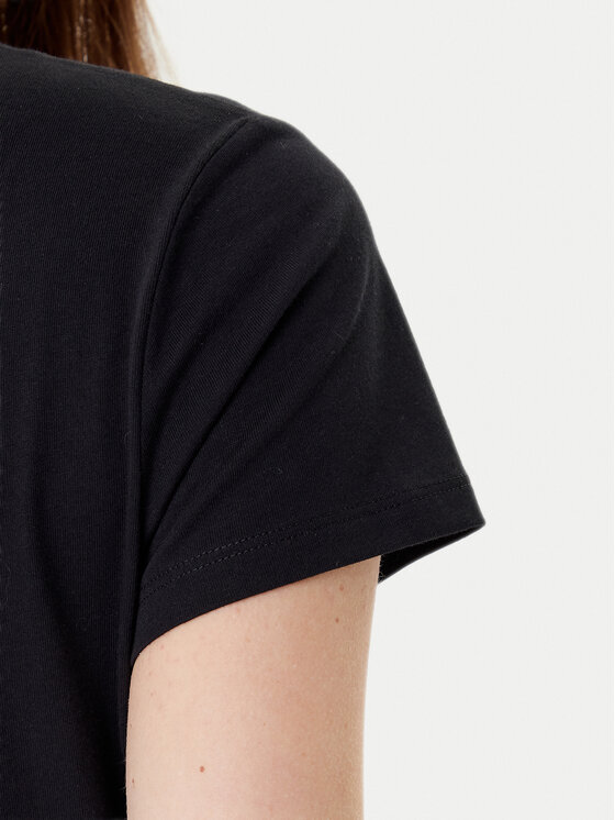 BOSS BOSS T-särk Endora 50545287 Must Regular Fit