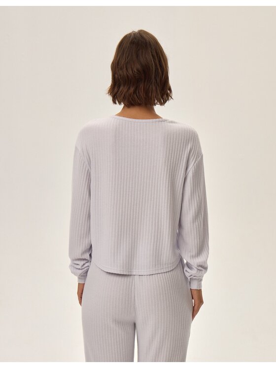 Esotiq Esotiq Piżama 42304 Szary Regular Fit