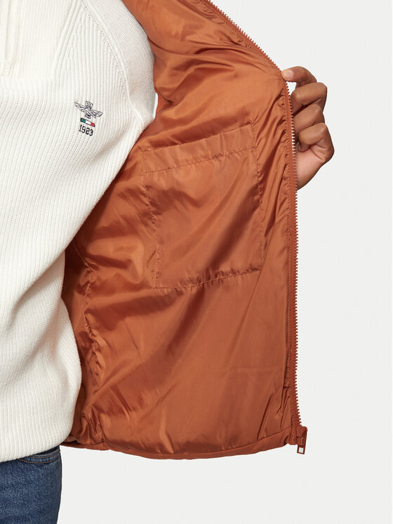 Jack&Jones Jack&Jones Brezrokavnik Moon 12256860 Rjava Regular Fit
