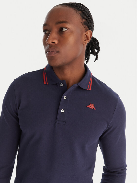 Robe di Kappa Robe di Kappa Polo majica Gord 6006570 Mornarsko modra Slim Fit