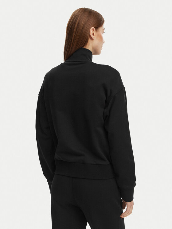 Lacoste Lacoste Суитшърт SF0040 Черен Relaxed Fit