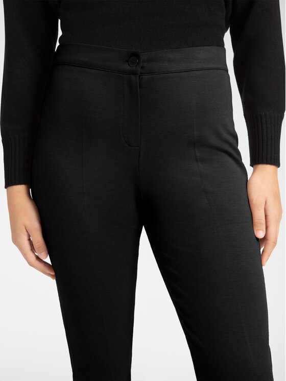 Elena Mirò Elena Mirò Pantaloni di tessuto P802P000357N033 Nero Slim Fit