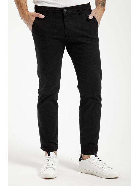 Chinosy Cross Jeans, Rozmiar 29/30, Czarne, F 194-358