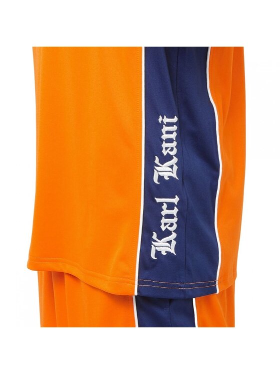 Karl Kani Karl Kani Smanicato OG BLOCK BASKETBALL TANK Arancione Regular Fit