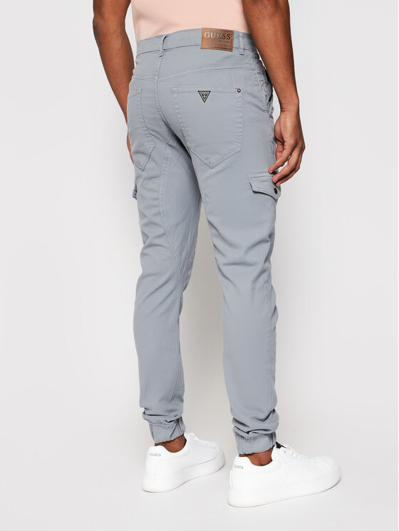 Guess Guess Joggery New Kombat M1RB17 WDP31 Szary Slim Fit