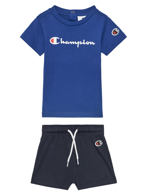 Champion Súprava Tričko a šortky 307055 Farebná Regular Fit