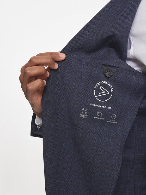 BOSS Boss Öltöny P-Huge-2Pcs-241 50509480 Sötétkék Slim Fit