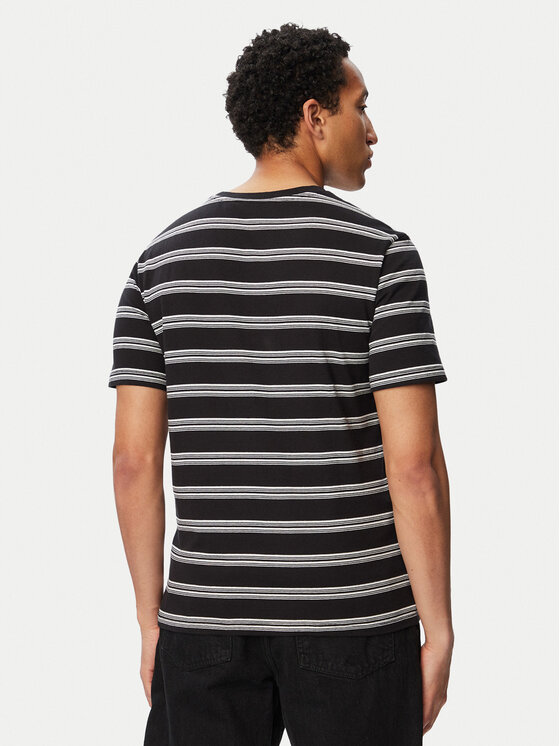 Hunter Hunter T-Shirt W126-HRMTS-1003-48X Černá Regular Fit