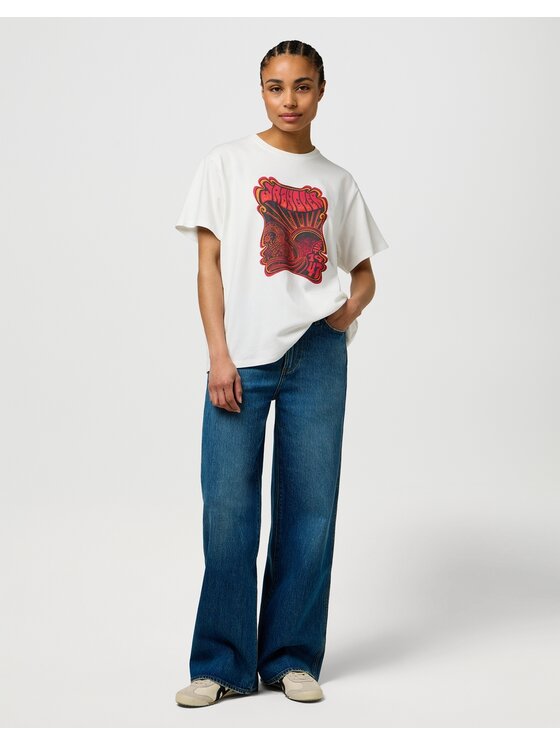 Wrangler Wrangler Jeansy Loose Straight Niebieski Loose Leg