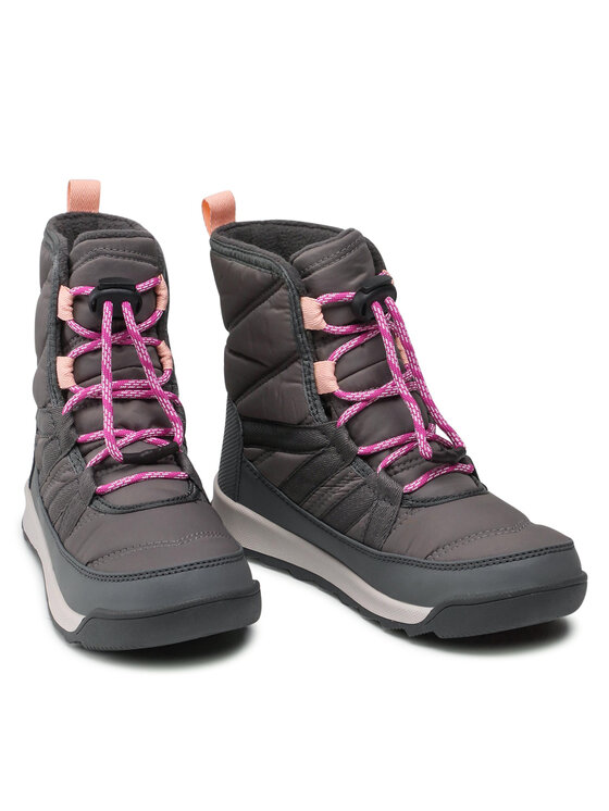 Sorel Sorel Sněhule Youth Whitney II Short Lace WP NY3903 Šedá