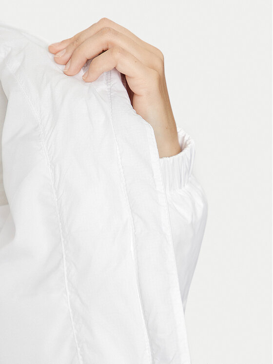 Tommy Jeans Tommy Jeans Geacă de iarnă DW0DW18313 Alb Cropped Fit