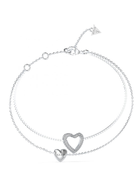 Guess Guess Náramok JUBB05027JWRHS Strieborná